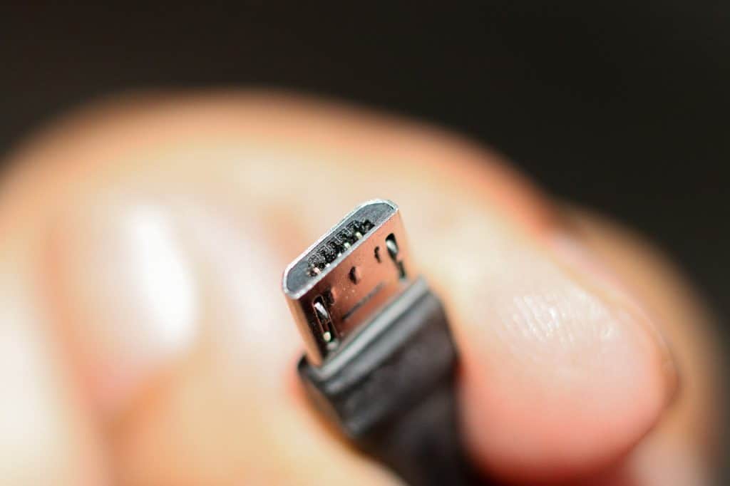 Micro USB charging