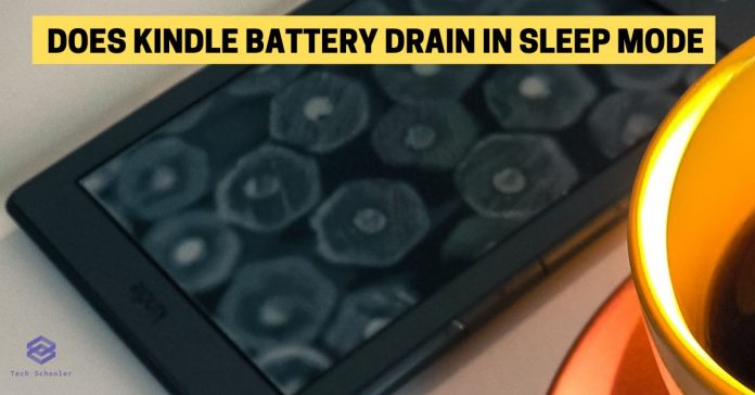 Does Kindle Battery Drain In Sleep Mode