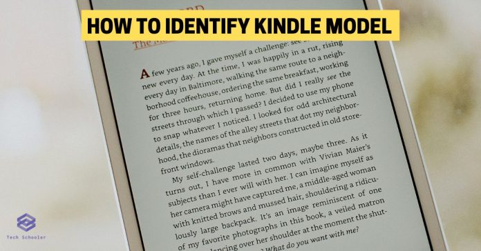 How To Identify Kindle Model